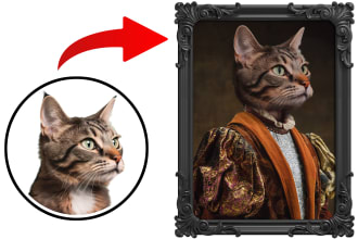 do renaissance or royal portraits of dogs, cats and pets