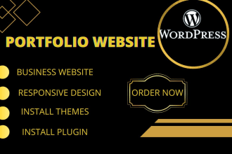 design portfolio website or business website
