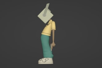 add 3d rig to your 3d character on blender