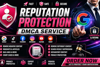 remove articles mugshots delete negative links deindex bad google search results