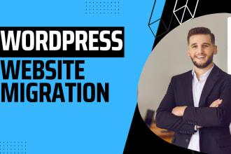 transfer your wordpress site to new hosting in 24 hrs