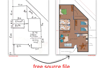 convert hand sketch to autocad