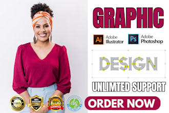 create professional graphic design and expert photoshop editing for your busines