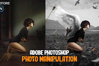 do creative editing and design composition
