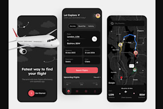 develop flight booking app, flight ticket app, travel website