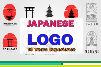 design japanese or korean logo in 24hours