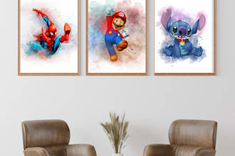 do wall art for kids and online store