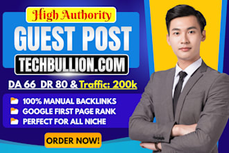 write and publish article on premium sites and high da guest post service