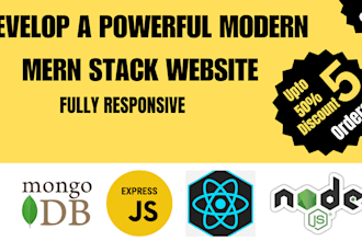 do mern stack web development as mern stack developer