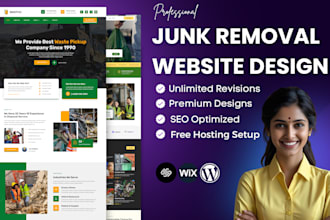 do junk hauling and junk removal website design