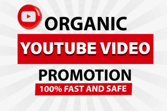 do super fast organic youtube video promotion