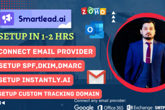 setup smartlead ai for cold email outreach