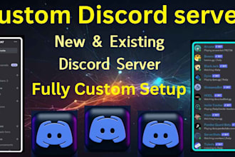 create a discord server
