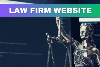 create responsive lawyer, attorney, law firm, and notary website