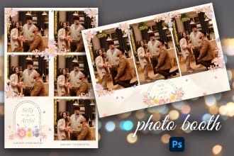 design a custom photo booth template