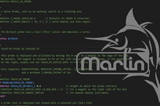 compile marlin firmware for your printer