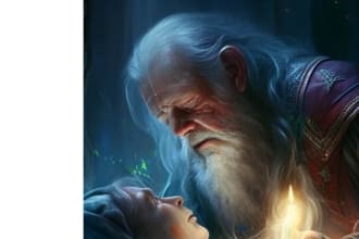 do distant energy healing with ascended master merlin