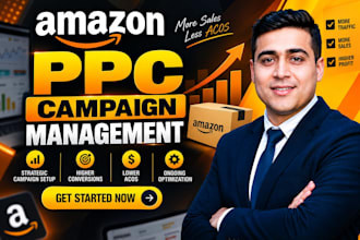 setup, manage and optimise amazon PPC campaigns amazon fba ppc ads campaign