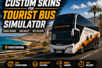 create custom tourist bus simulator bus skins