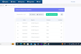 a web system for managing vehicle fleets, maintenance, routes, and sales