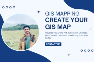 do spatial analysis, gis mapping using arcmap, qgis