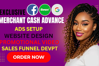 mca loan leads mca funding mca loan website facebook ads mca loan sales funnel