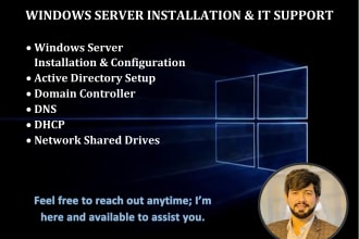 configure windows server and active directory remotely