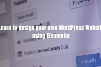 teach you how to use elementor in wordpress