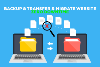 backup, transfer and migrate website in 1 hour