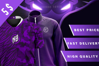 make a professional esports jersey