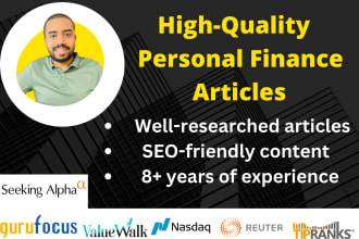 write an expert personal finance article