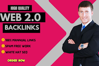 build web 2 0 backlinks using white hat SEO methods