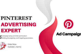manage or run pinterest ads campaign for marketing