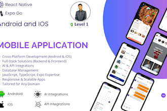 do cheap native app development for android and ios