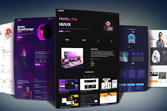 design awesome portfolio website