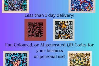 create qr codes for personal or business using ai