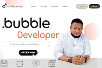 develop bubble io app, saas website, bubble mvp, bubble io developer