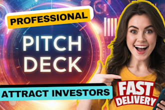 create a killer, modern investor pitch deck for your startup business