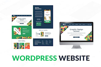 design or customize wordpress website and woocommerce store