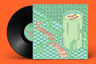 design album or single cover art
