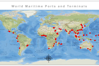 map and provide you with global sea ports and terminal data
