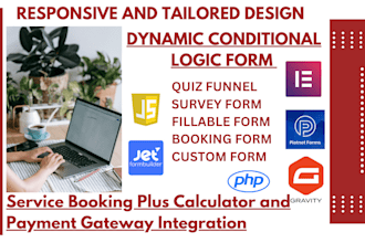 create conditional logic, multistep, survey, quiz gravity form gravity form