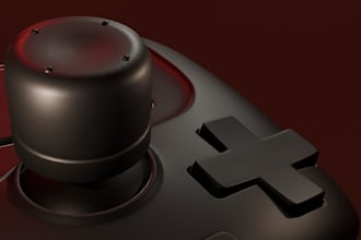 design 3d game controllers with rendering