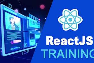 r develop a modern reactjs website or web app with responsive UI
