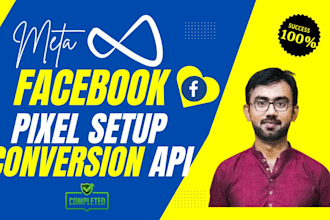 setup facebook pixel conversion API shopify, wordpress , google analytics 4