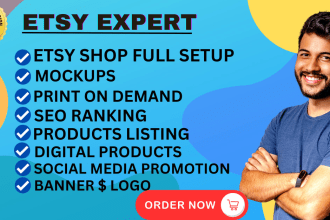 design etsy products, SEO ranking, product listing, your etsy to shopify store