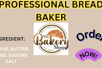 create build bake bread and beans take photograph of food recipe