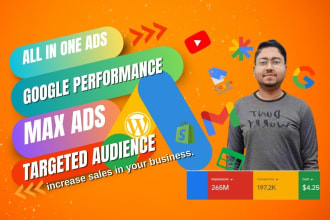run performance max ads for your shopify store, increase sales