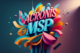 provide acronis backup cyber protect cloud solution