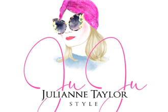 create a contemporary watercolor logo for your company